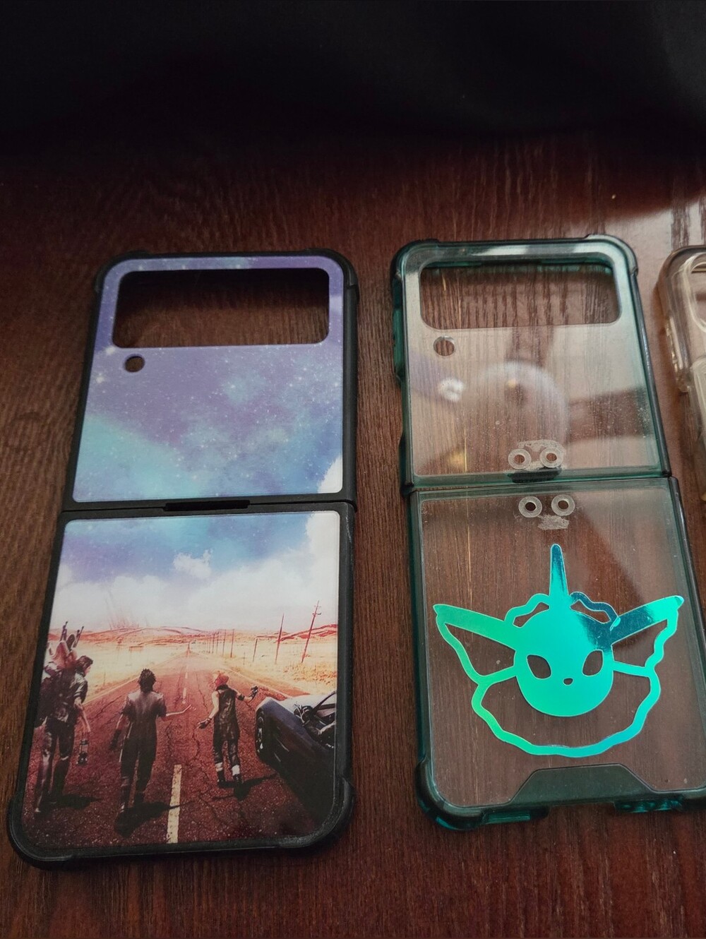 Final Fantasy Xv And Pokemon Vaporeon Cases